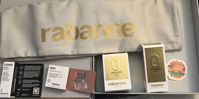 Paco Rabanne MILLONES oro conjunto con bolso de mano Foto 1 de 4