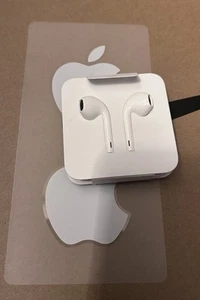 Przewodowe słuchawki douszne Apple Lightning z adapterem słuchawkowym 3,5 mm OEM słuchawki douszne iPhone - Zdjęcie 1 z 3