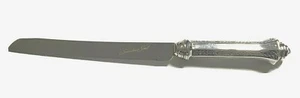 Challah Knife, Silver Plated, Stainless Steel Blade, Shabbat, FREE Shipping - Picture 1 of 4