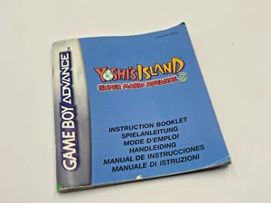 Vintage Videospiel Nintendo GameBoy Advance Yoshi's Island Super Mario 3 Anleitung - Bild 1 von 2