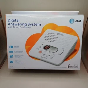 AT&T 1740 Digital Answering Machine System 60 Minutes Remote Access Telephone - Afbeelding 1 van 5