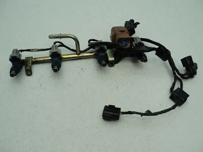 Kawasaki Ninja ZX 10R #C215 Fuel Injector Rails w/ Injectors & Wire Harness Foto 1 de 4