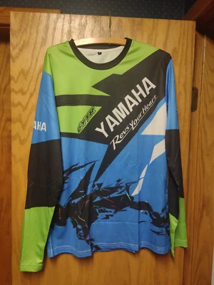Camiseta deportiva manga larga Yamaha enduro MTB motocross Foto 1 de 3