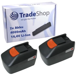 2x Premium AKKU 14,4V 4000mAh Li-Ion für Fein MultiMaster ASW 14 ASCT 14 ASCS - Bild 1 von 5