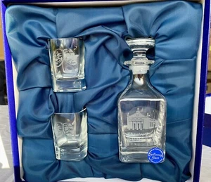 Antique Galloway Whiskey Decanter Set: Theater Royal Dumfries 1792-1992 - Picture 1 of 6