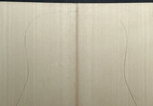 SALVAGED OLD GROWTH SITKA SPRUCE GUITAR TOP AAA DREAD - Picture 1 of 4