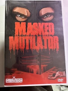 MASKED MUTILATOR DVD 2019 Horror Slasher Pro Wrestling Jeff Beltzner - Imagen 1 de 3
