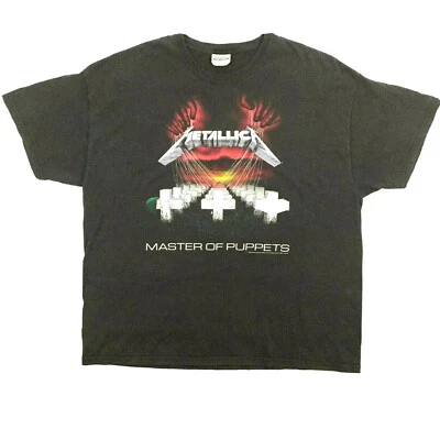 Metallica Master Of Puppets T-Shirt 2007 2-Sided Tour Concert Metal Rock Tee 2XL - Image 1 of 4