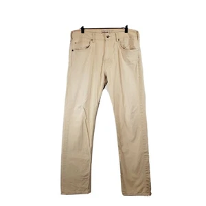 Patagonia Men's All-Wear Straight Fit Jeans Work Pants Khaki Cream Sz 35x34 - Picture 1 of 12