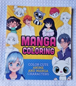 Manga Coloring Book - Picture 1 of 2