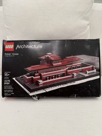 LEGO Architecture 21010 Robie House Wornbox Retired. Opened Box Complete