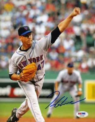 Tom Glavine Psa Dna Coa Hand Signed 8x10 Mets Photo  Authentic Autograph - Image 1 of 2