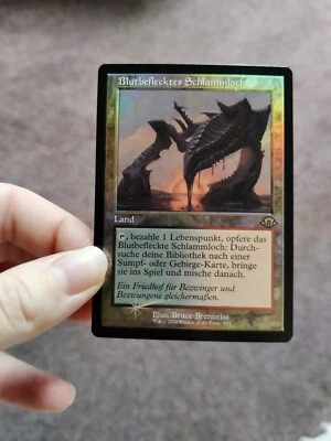 Magic The Gathering Land Blutbeflecktes Schlammloch - Bild 1 von 3