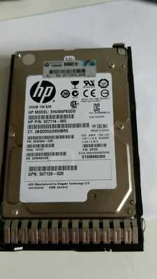 HP 300GB 15K SAS SFF HD 627114-002 507129-019 EH0300FBQDD ST9300653SS 9SW066-035 - Image 1 of 4