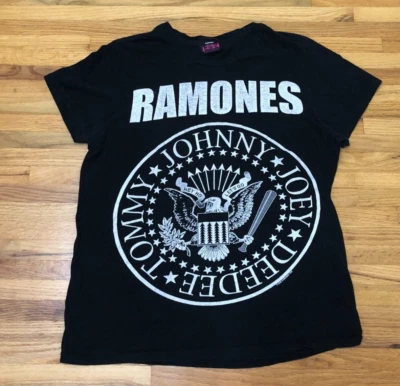 Camisa De Colección Y2k 1234 Ramones Para Hombres Grande 1234 Gráfico Camiseta Rock Grunge Banda Camiseta Foto 1 de 4