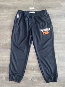 Nike Phoenix Suns Team Issued PE Black Travel Sweatpants DA9046-010 Mens Sz XXL - Picture 1 of 6