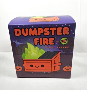 2020 Dumpster Fire Magical Pumpkin Trash Vinyl Figure by 100% Soft NIB - Picture 1 of 7
