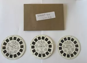 Vintage: Disneys The Lion King View Master 3 Reels - Picture 1 of 7