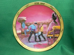 Hamilton Collector Plate Star Trek Amok Time - Picture 1 of 5