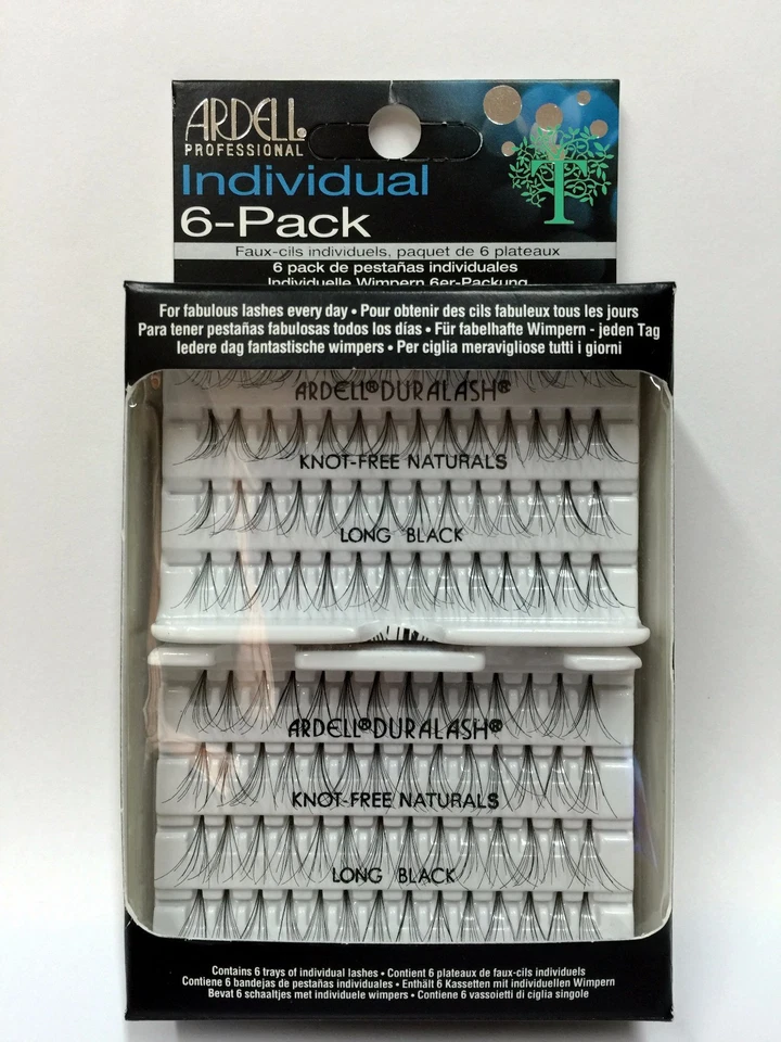 Ardell Individual Eye Lashes 6 pack Knot Free (Long/ Medium/ Short) - Image 1 of 1