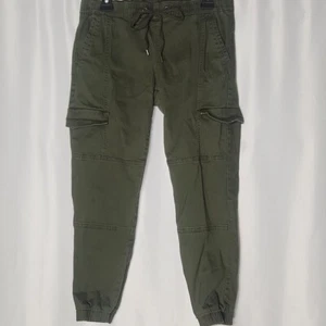 Rewash Green Cargo Pants Womens Olive Size Medium Pants - Picture 1 of 8