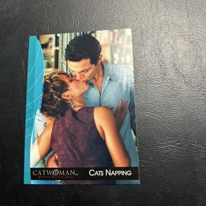 Jb2c Catwoman 2004 Inkworks #52 Halle Berry Benjamin Bratt Kissing