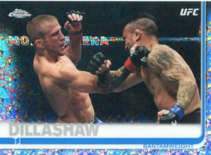 2019 Topps UFC Chrome TJ DILLASHAW #83 DIAMOND HOT BOX REFRACTOR SP - Picture 1 of 2