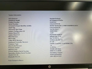 HP EliteBook 8760W 17.3 Workstation 20GB Ram 2 x 240 GB ssd - Picture 1 of 3