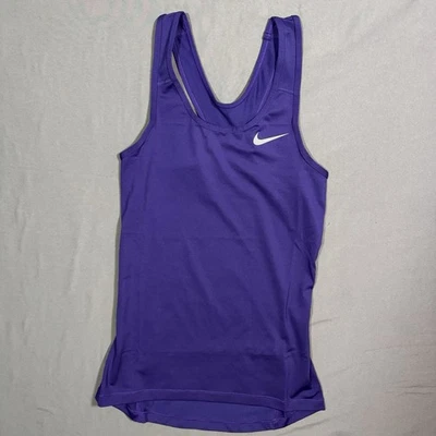 Camiseta sin mangas Nike Performance para mujer Dri-Fit Court púrpura talla X-pequeña 834583-566 Foto 1 de 4