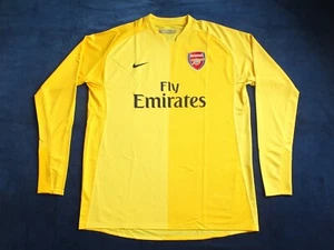 BNWT Arsenal 2006-2007 Season Yellow Goalkeeper Player Issue Shirt 48" Chest XXL - Picture 1 of 12