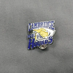 Cambridge Ice Hounds Hockey Team Ontario CA Lapel Hat Jacket Lanyard Pin - Picture 1 of 2