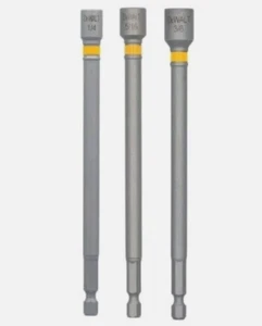 DEWALT 6 pulgadas Juego de destornilladores de tuercas magnéticas, 3 piezas: (1/4”- 5/16”- 3/8”) DWAFND3X6 nuevo - Imagen 1 de 5