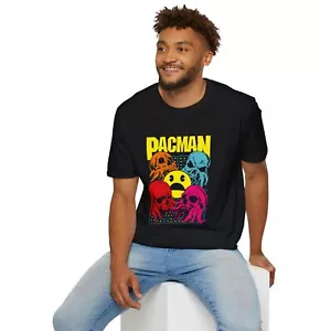 Retro Pac-Man Unisex T-Shirt, Gamer Apparel, Gift for Retro Game Lovers, Fun - Picture 1 of 69