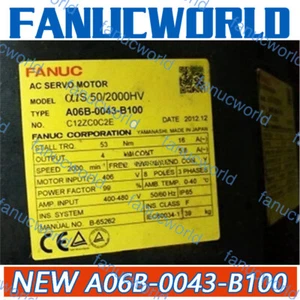 1PC New FANUC A06B-0043-B100 Servo Motor A06B0043B100 Expedited Shipping - Picture 1 of 6