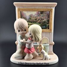 Thomas Kinkade Precious Moments IN YOUR ARMS IS THE PERFECT PLACE 2014 Figurine