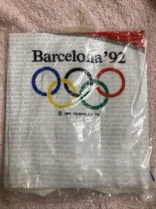 NWT Barcelona 1992 Olympic Games Original Authentic Massana T-Shirt Men's M NIP - Picture 1 of 8