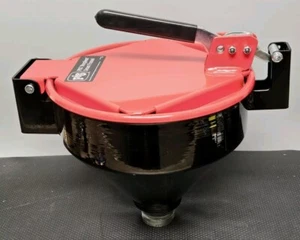 Pig DRM1125 Burpless Steel Drum Funnel Red 11¼" x 15" x 13" (B) - Picture 1 of 14