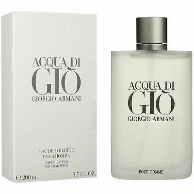 Acqua Di Gio By Giorgio Armani For Men,  Eau De Toilette 6.7 Oz Spray New In Box • 54.99$