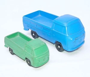 2x Vinyl Line Germany 1:30 VOLKSWAGEN Transporter PICK-UP Blue Vinyl Bus NM`70 - Picture 1 of 1