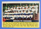 1956 Topps Brooklyn Dodgers Team #166. Ex+