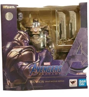 Figura de acción Bandai Marvel Avengers Endgame Thanos (FINAL BATTLE)- BAS60498 Foto 1 de 4