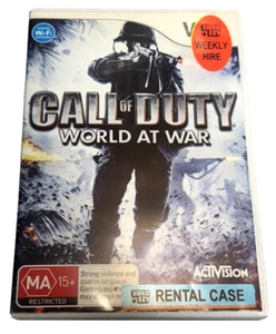 Call Of Duty World At War Nintendo Wii PAL *EX Rental* Wii U Compatible - Picture 1 of 4