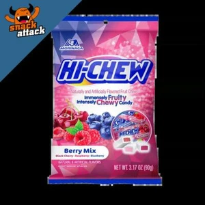 HI-CHEW PEG BAG - BERRY MIX ~ Berry Bliss Explosion ~ (5) 3.17oz ~ BEST PRICE - Picture 1 of 3