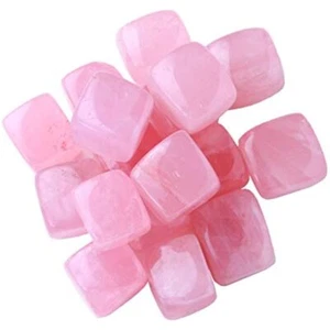 Natural Crystal Quartz 0.78" Tumbled Polished Cube Stones Chakra Gemstone 0.4lb  - Picture 1 of 6