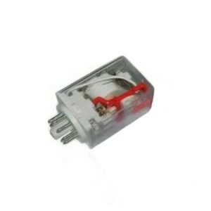 Plug-in 2 Pole 8 Pin 24V AC Industrial Round Terminal Relay for Heaters, Pumps - Picture 1 of 1