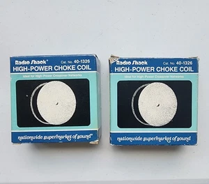 2 Vintage Realistic High Power Low Pass Choke Coil  40-1326 New Old Stock  - Picture 1 of 4