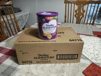 Estuche de 6 latas Similac Alimentum bebé fórmula en polvo lata de 12,1 oz CADUCIDAD 07/01/2027 Foto 1 de 4