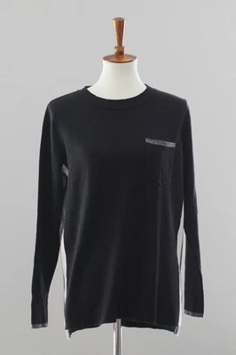 Suéter SMARTWOOL Sombra Pino Bolsillo Mezcla Lana: Negro - Para Mujer L Grande Foto 1 de 4