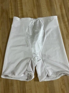 VTG SATIN Shiny Long Leg PANTIES GIRDLE CUPID Shaper XL - Picture 1 of 5