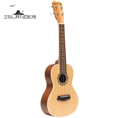 Islander by Kanile'a SMC-4 Spruce Top Traditional Concert Ukulele Satin Natural - Image 1 of 4